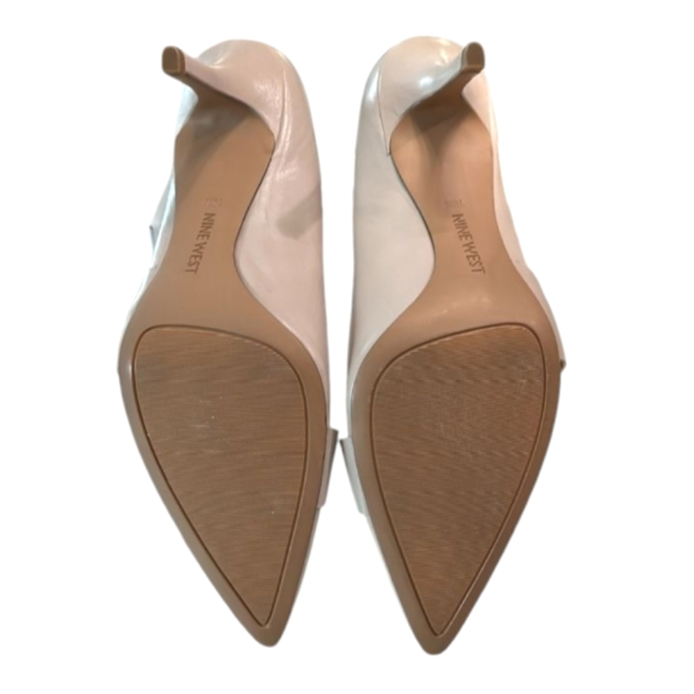 NINE WEST Taupe Heels - Picture 4 of 4